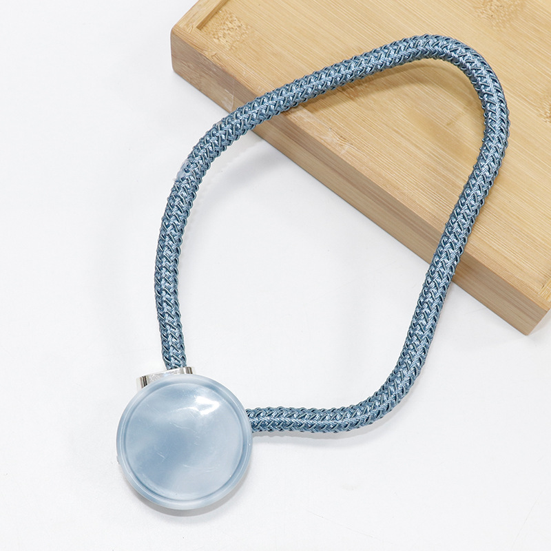 Picture of Cross-border spot running volume a pair of curtain buckle jade material accessories binding curtain accessories binding rope curtain binding