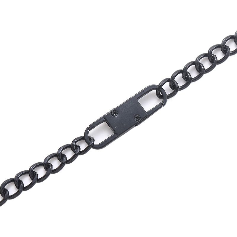 Eight-word buckle S-type buckle 8-word Spring buckle chain adjustable buckle quick hanging key luggage chain metal alloy zipper source