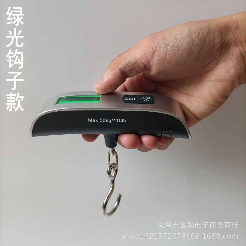 Picture of Portable 50kg Digital Satchel Scale with Luminous Luggage Scale Luggage Scale Satchel Digital Scale Digital Scale Express Delivery