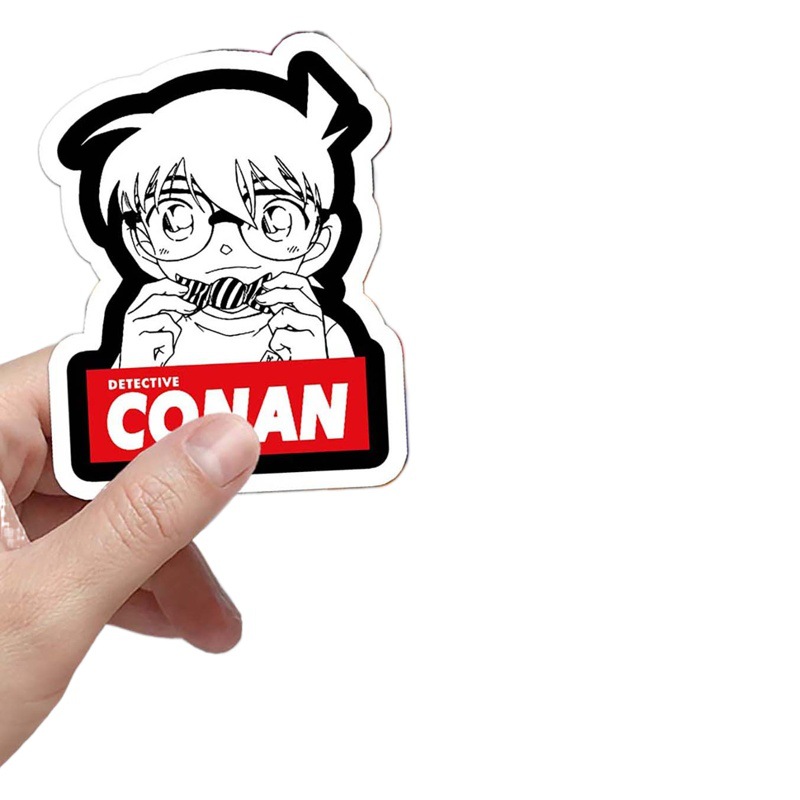 50 Riman Detective Conan Personality Graffiti Laptop Luggage Car Refrigerator Decorative Stickers