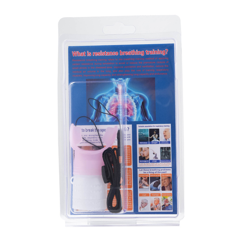 Picture of Cross-border in stock Fitness Trainer Portable Vital Capacity Abdominal Adjustable Resistance Breathing Trainer