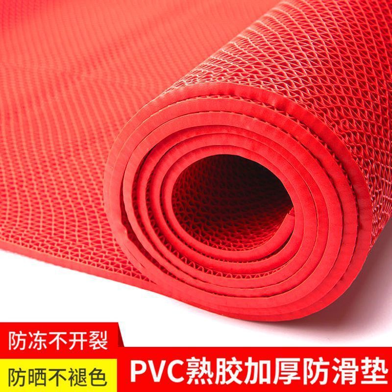 Picture of Hollow non-slip floor mat waterproof plastic floor mat door mat bathroom toilet corridor toilet kitchen bathroom floor mat