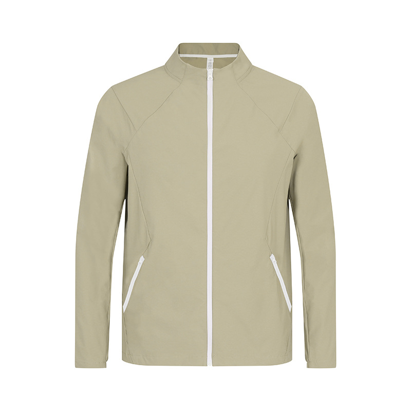 Picture of Lu's Replacement Non-Sensory Quick-Drying Breathable Water-Repellent Men's Outdoor Sports Slim Stand-Up Collar Sun Protection Jacket