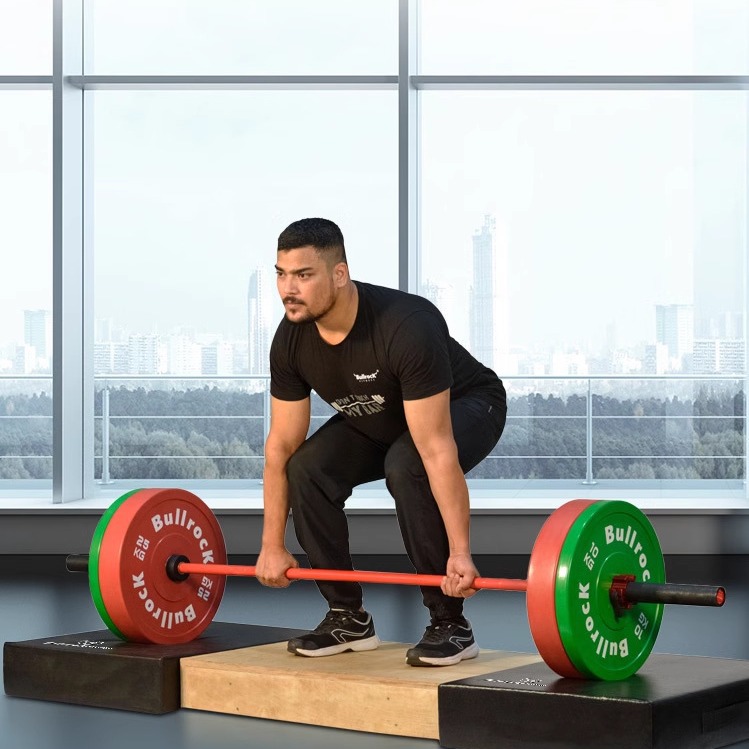 Barbell Hard Pull Cushion Fitness Equipment Foot Mat Lifting Platform Floor-standing Sound Mat Shock Absorber Mat Shock-proof Dumbbell Mat