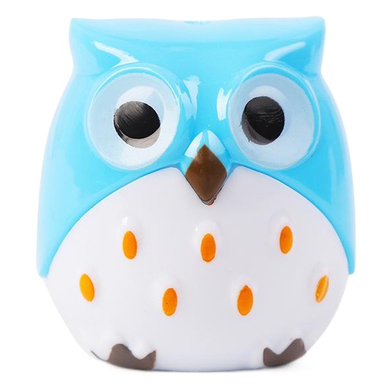 Picture of Creative cute cartoon owl pencil sharpener double hole pencil sharpener student pencil sharpener pencil sharpener wholesale