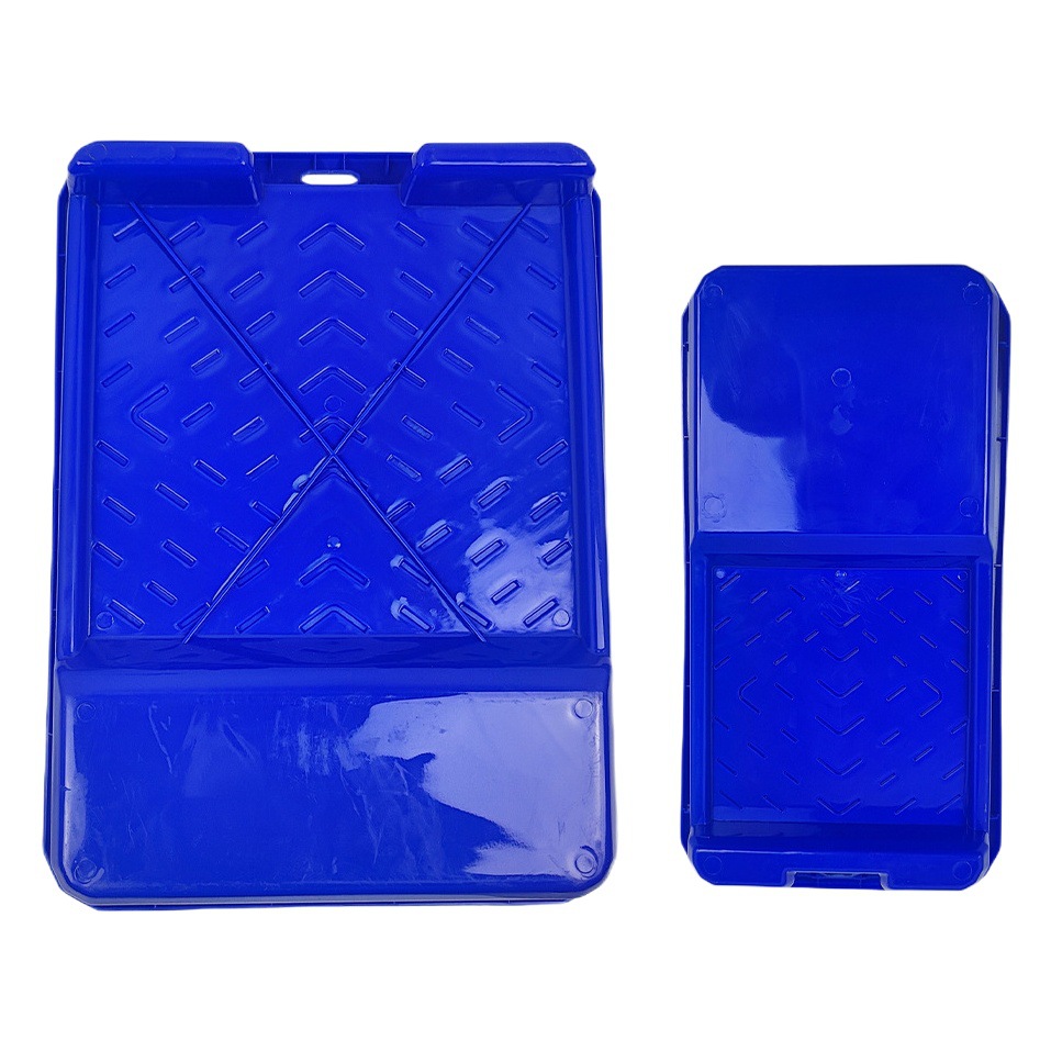 high quality thickened new paint 9-inch tray anti-fall 4-inch blue paint tray paint roller tray