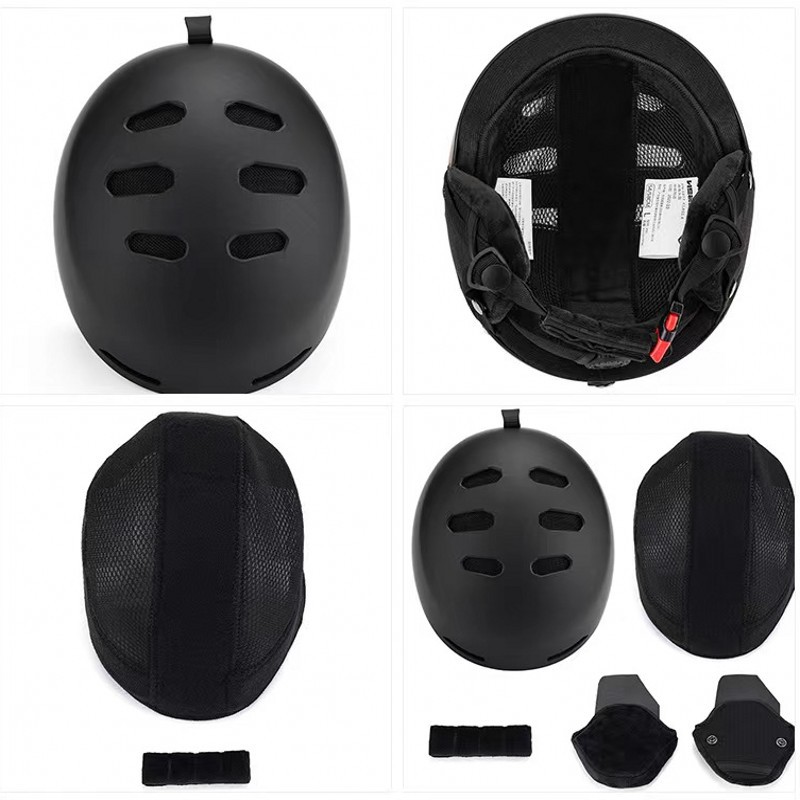 Picture of Snow Helmet Bicycle Riding Warm Helmet Driving Take-out Windproof Commuter Hat Ski Cold Safety Hat
