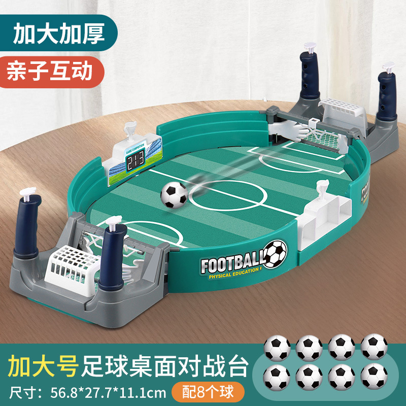 Picture of New large table-top football children's cross-border puzzle pair fighter fun two-person battle table football field toys