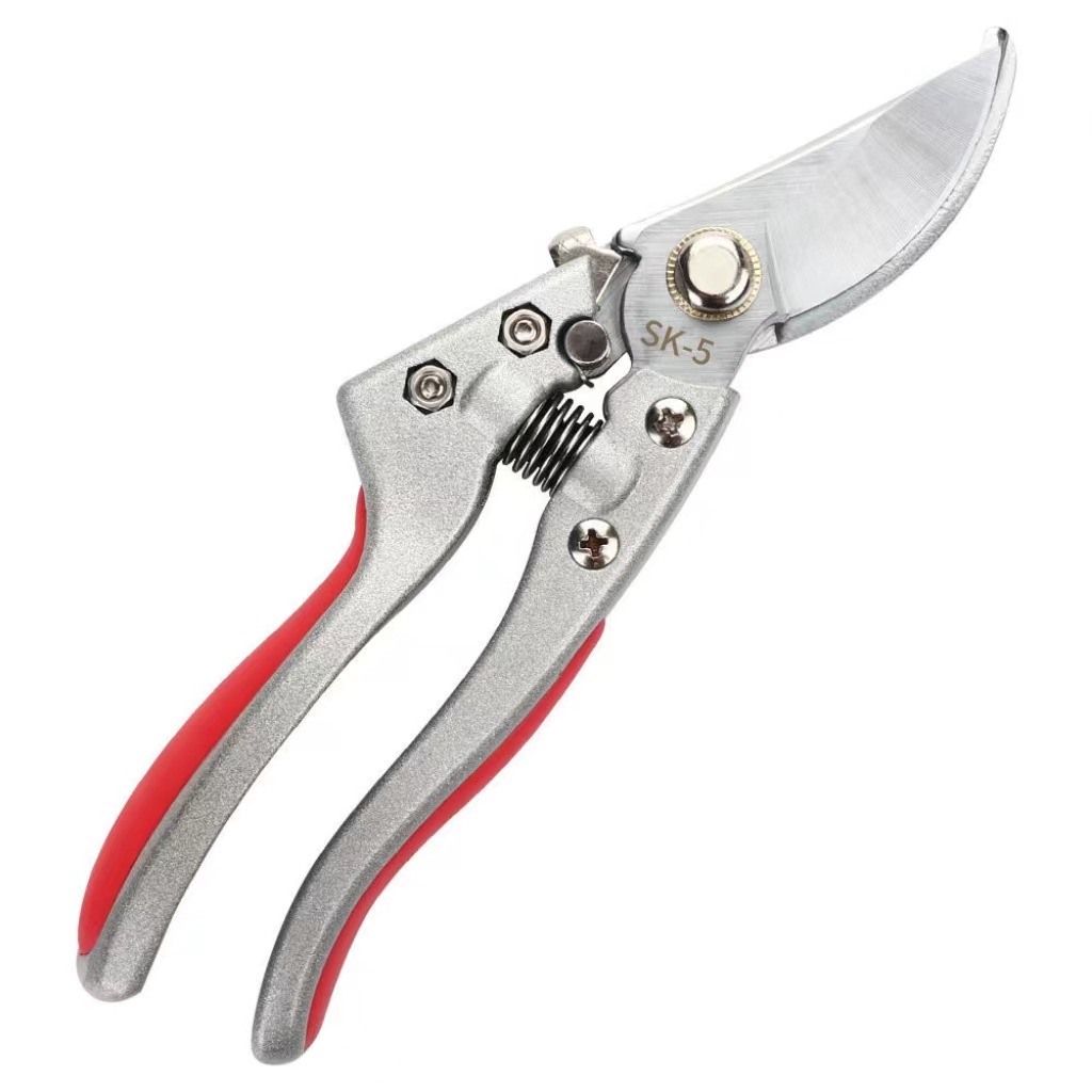 Factory wholesale sk5 pruning shears household manganese steel pruning shears fruit tree shears labor-saving shears orchard shears