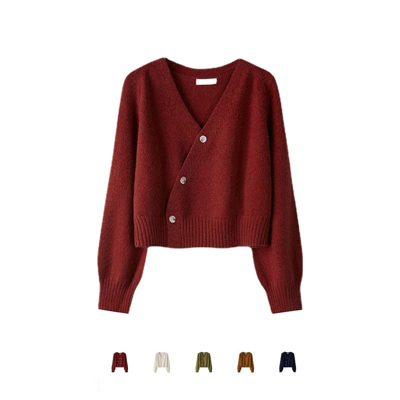 Picture of Cardigan Coat Women's Outer Wear Early Spring Autumn 2024 New Women's Lazy Style Small Loose Sweater Top