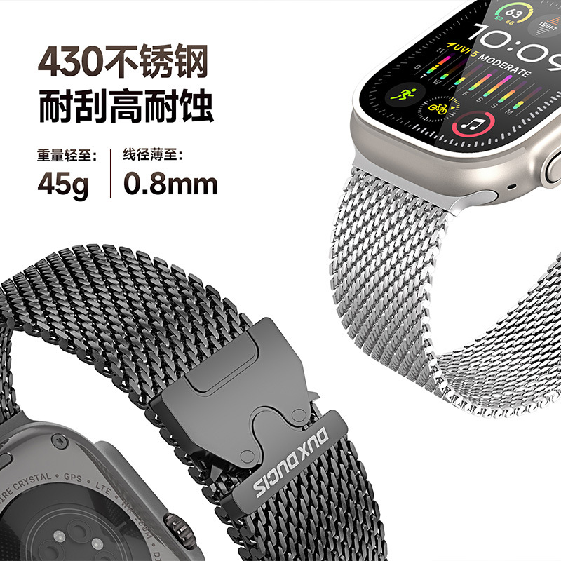 Picture of For Apple 10 generation AppleWatch Milanese Nice watch strap watch metal magnetic iwatch strap wholesale