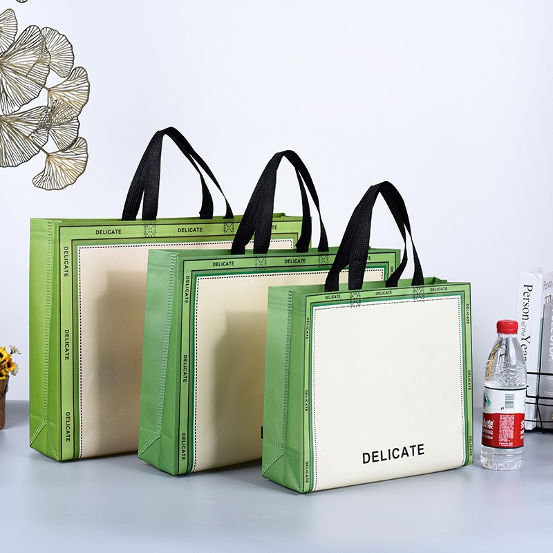Picture of Non-Woven Handbags, Clothing Store Bags, Custom-Made Boys' and Girls' Clothing Shopping Bags, Coat Gift Bags, Custom-Made