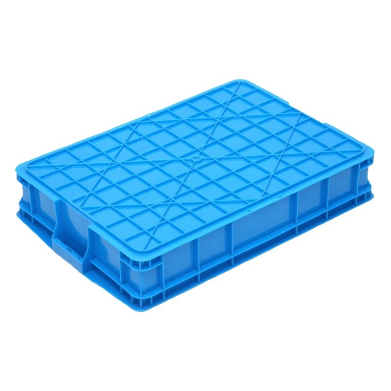 575-105 plastic logistics box blue thickened plastic storage tool finishing box shallow plastic turnover box