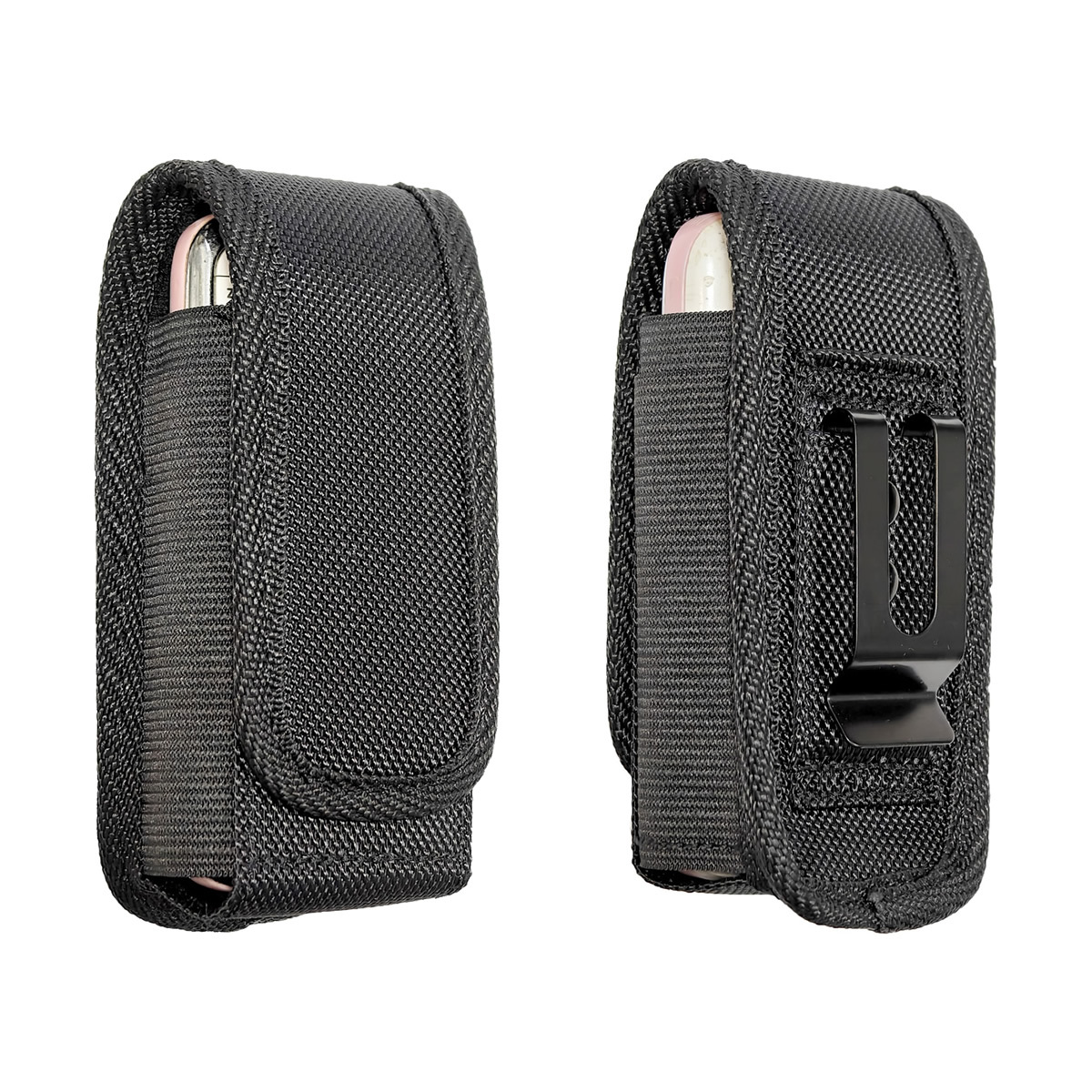 Button old man old man small mobile phone waist bag iron buckle belt vertical Oxford cloth magnetic multi-function tool kit