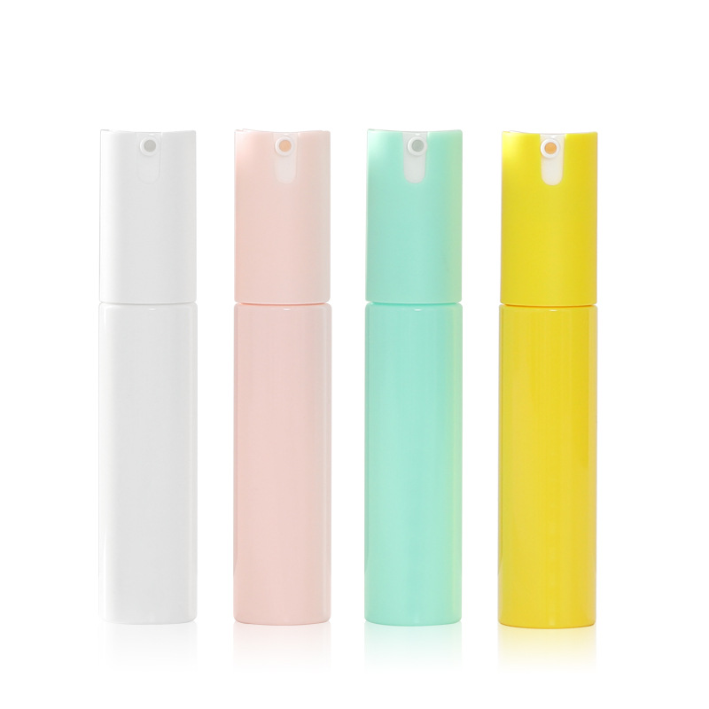 Picture of PET Fine Mist Long Spray Bottle 30ml Macaroon Oral Spray Bottle Portable Slender Small and Medium Sample Emulsion Bottled