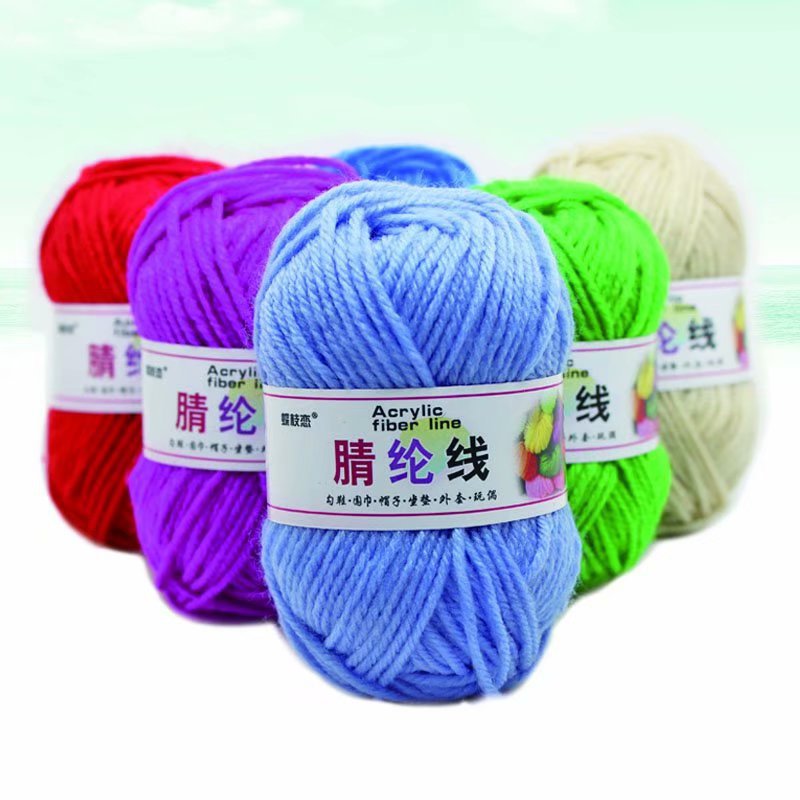Picture of 25g Acrylic Wool Ball DIY Hook Shoe Cushion Carpet Doll Handmade Wool Wholesale Special Price