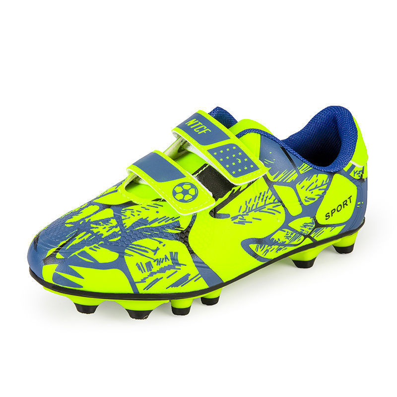 Picture of New Spring and Summer Velcro Football Shoes, Fashionable Long Spike Sports Shoes, Low-Top Children's Sports Shoes, Running Shoes