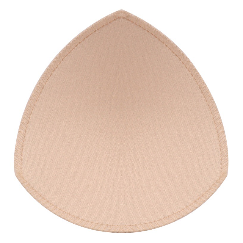 Sports Bra Thin Triangle Cup Yoga Wear Breast Pad Insert Molded Cup Wedding Dress Invisible Swimsuit Sponge Breast Pad