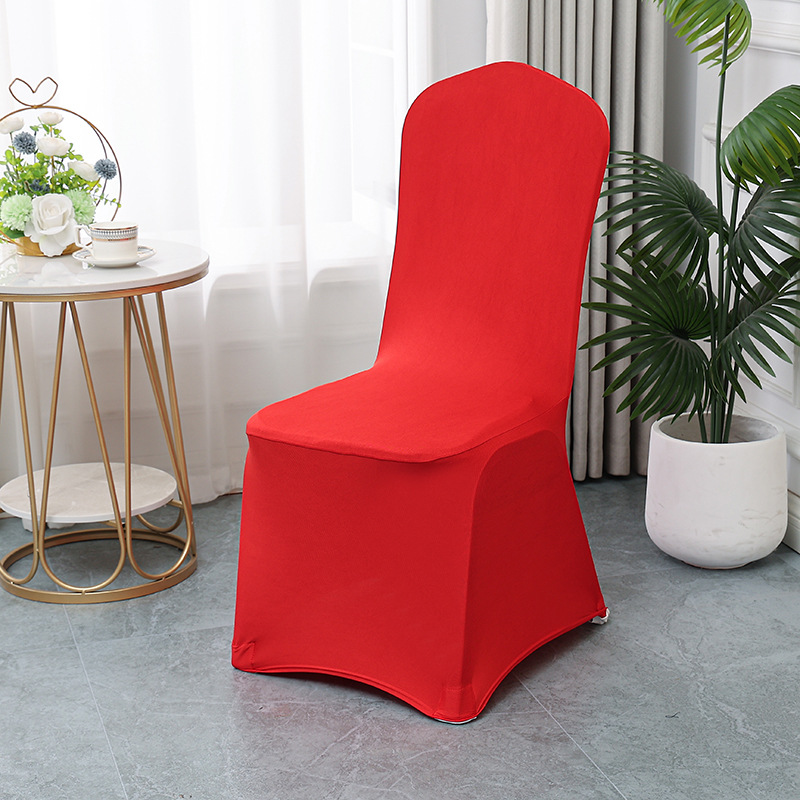 Picture of Elastic Chair Cover Thickened Hotel Chair Cover Wedding Banquet Hotel Wedding Universal Wedding Special All-inclusive