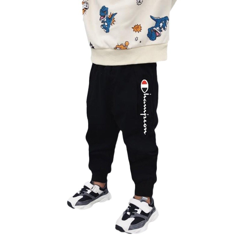 Children's Sports Pants 2024 Autumn New Boys' Korean Style Middle and Big Children's Casual Pants Summer Thin Pants Loose