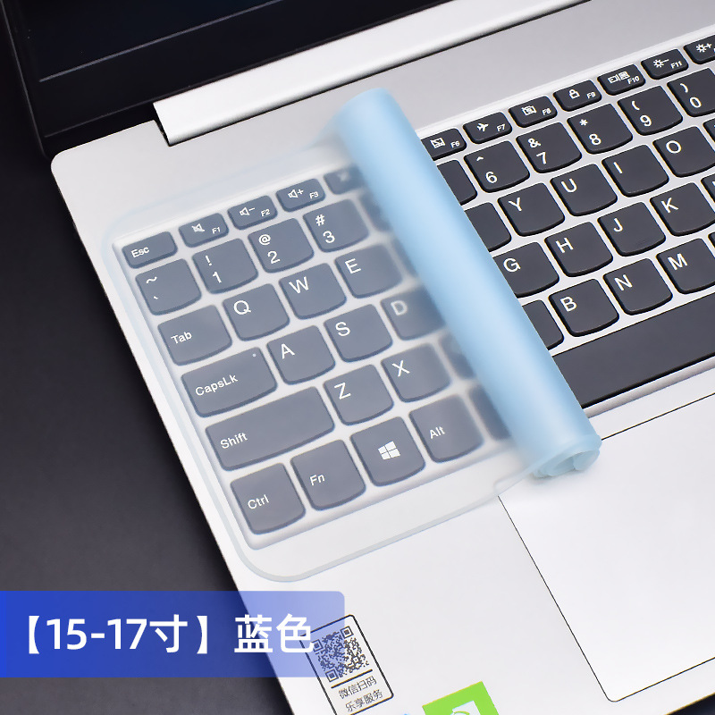 Picture of Laptop Computer Keyboard Film Silicone Keyboard Cover Dustproof Transparent Mat 12 Inch 15 Protective Cover Universal Film