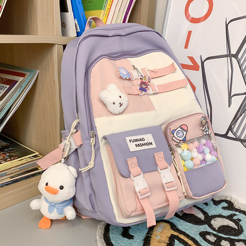 Picture of Schoolbags for Children, Primary School Students, Cute Girls, Middle School Students, Customized High-Quality Wholesale Junior High School Students, High-Looking Backpacks