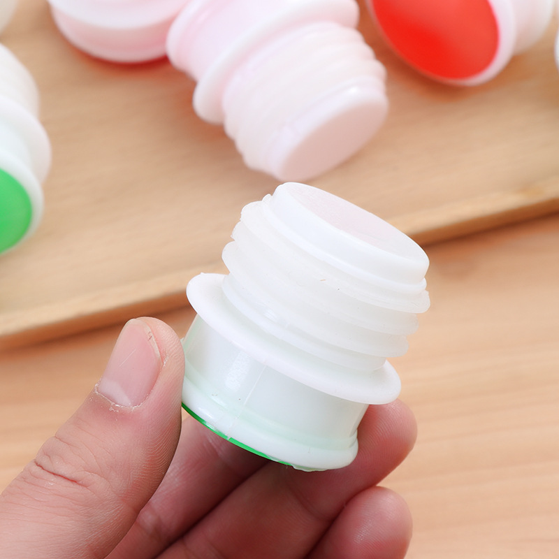 Picture of Hot water bottle stopper household open water bottle stopper thermos bottle stopper cover plastic stopper thermos bottle cover thermos bottle stopper