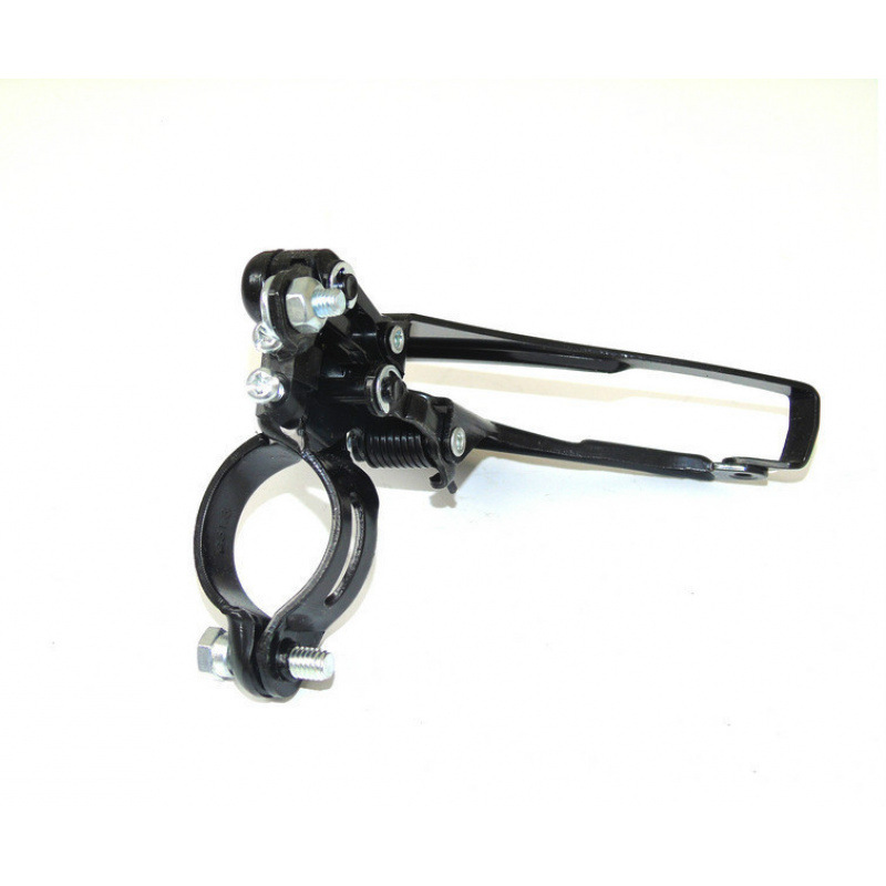 Picture of Mountain bike front dial TZ-30 pull down. Pull-up diameter 31.8 18-speed/21-speed front derailleur middle dial