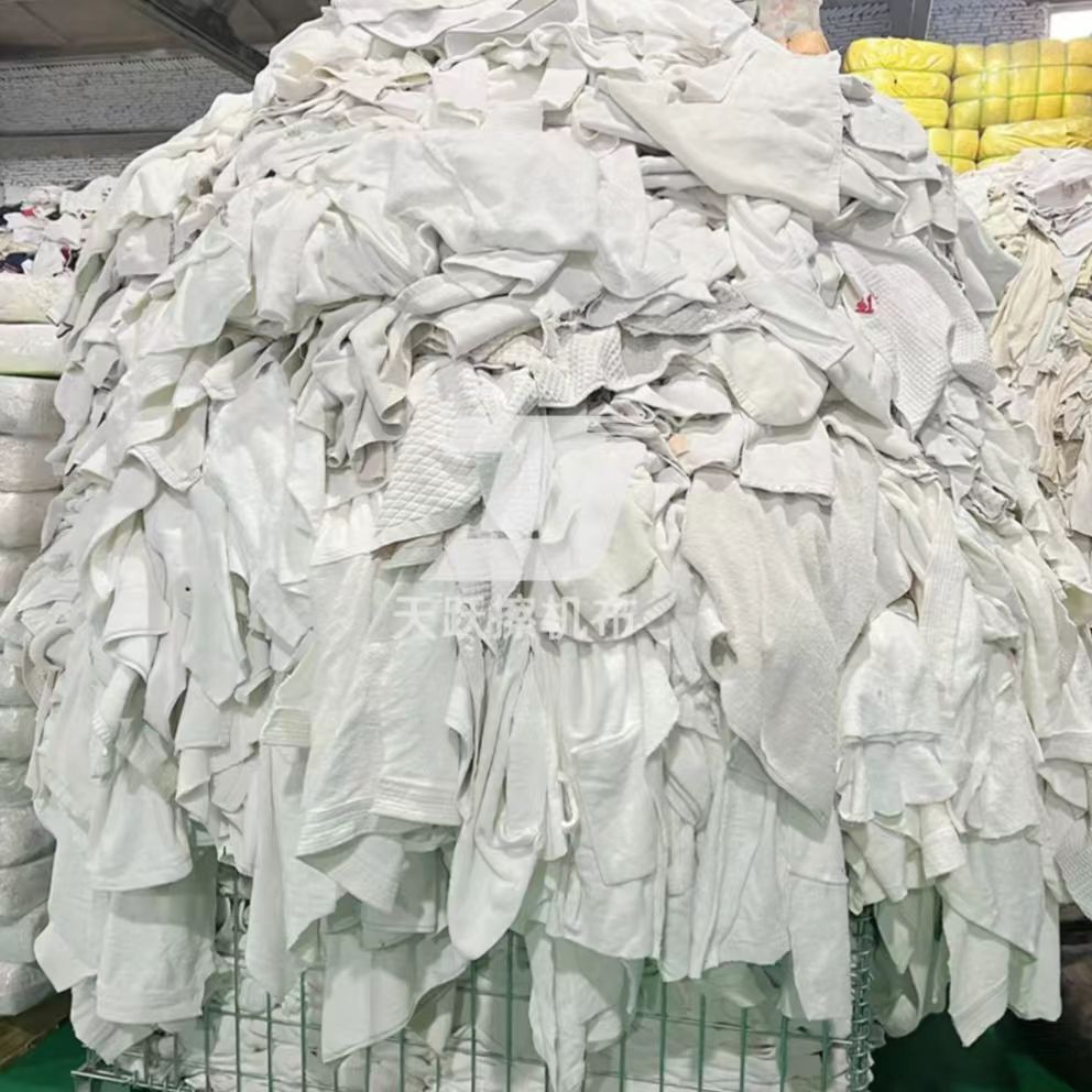 Picture of Factory Direct Sales White Towel Pure Cotton Industrial Rag Pure Cotton Wipes Without Lint