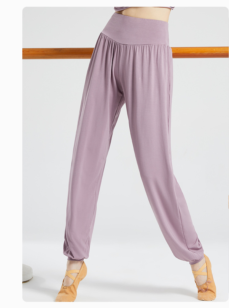 Picture of Yoga Clothing Women's New suit Women's Autumn and Winter Professional Body Training Clothing V-neck Modal Dance Women's Suit plus size