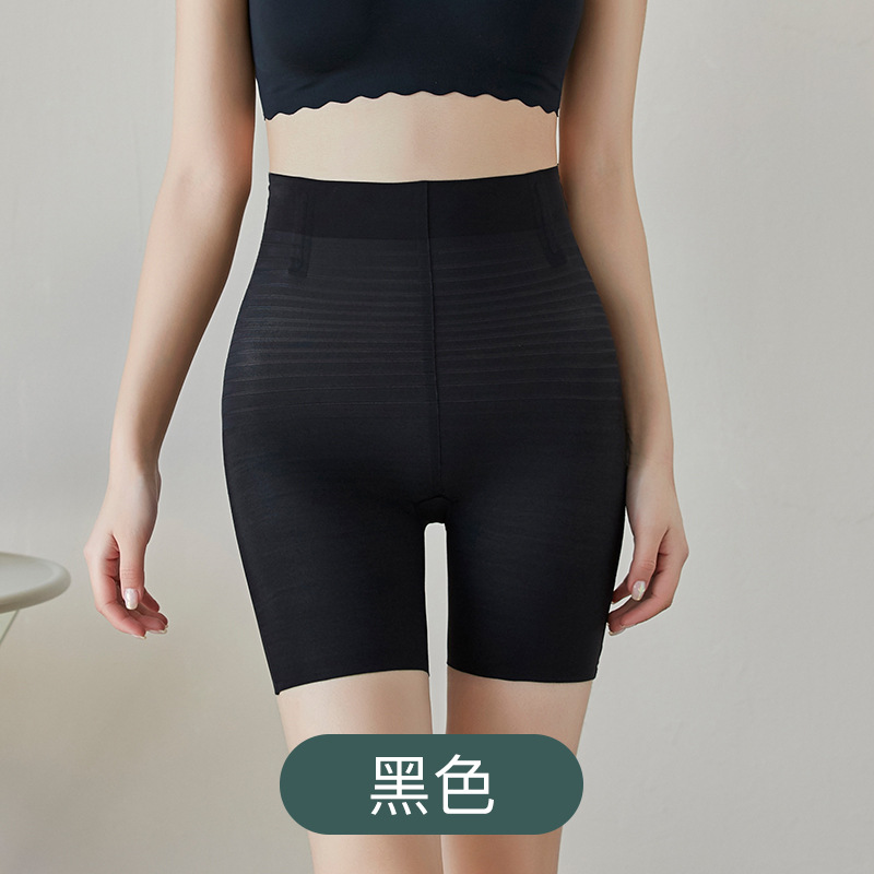 Picture of Women's Summer Thin Ice Silk Seamless Belly Tightening Panties Magic Strong Waist Hip Lifting Safety Pants