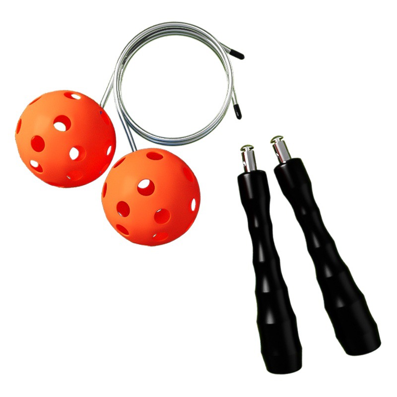 Wire Rope Wrist Rope Assistive Device for Kidsren, Students, Adults, Ladies, Professional Training Racing Bearing, Steel Wire Skipping Rope