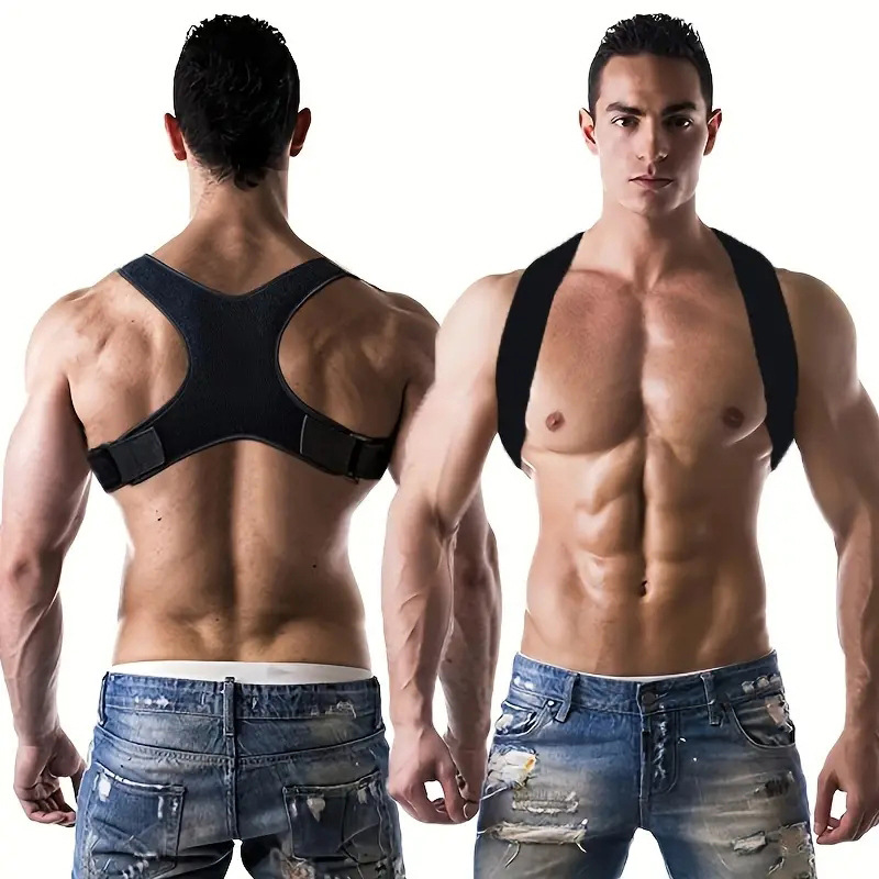 Cross-Border Amazon Adult Corrector Fixed Belt Hunchback Correction Belt Men and Women Back Posture Correction Anti-Hunchback