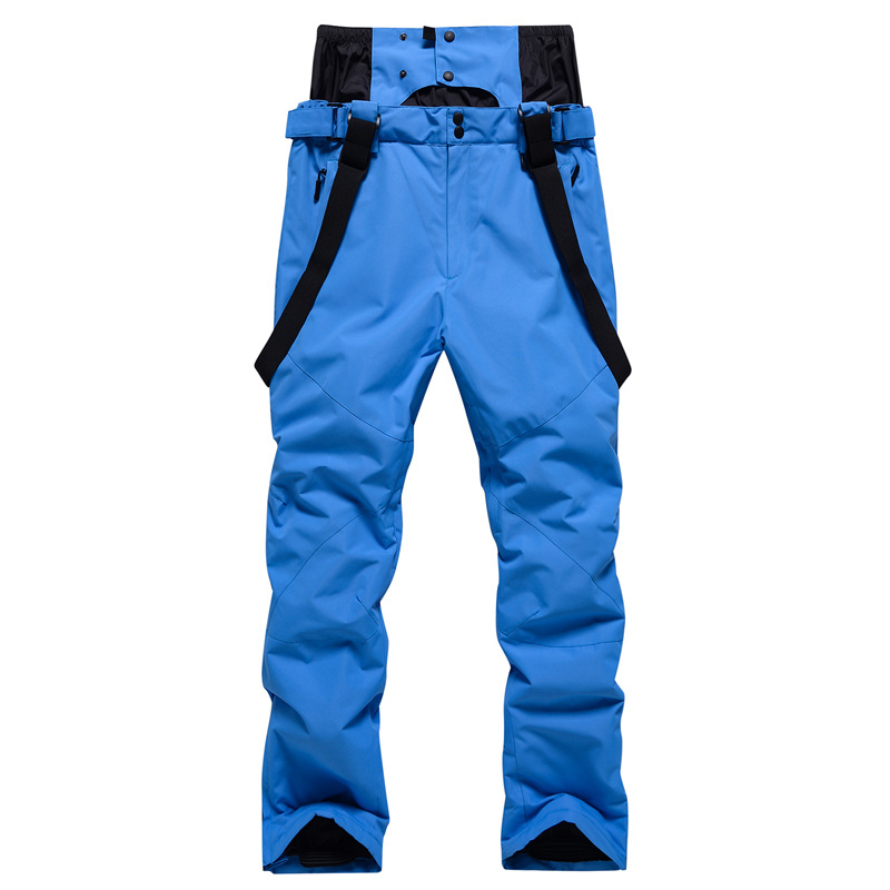 Picture of 2022 new ski pants men's and women's plus size warm veneer double waterproof windproof pants e-commerce support a generation of hair