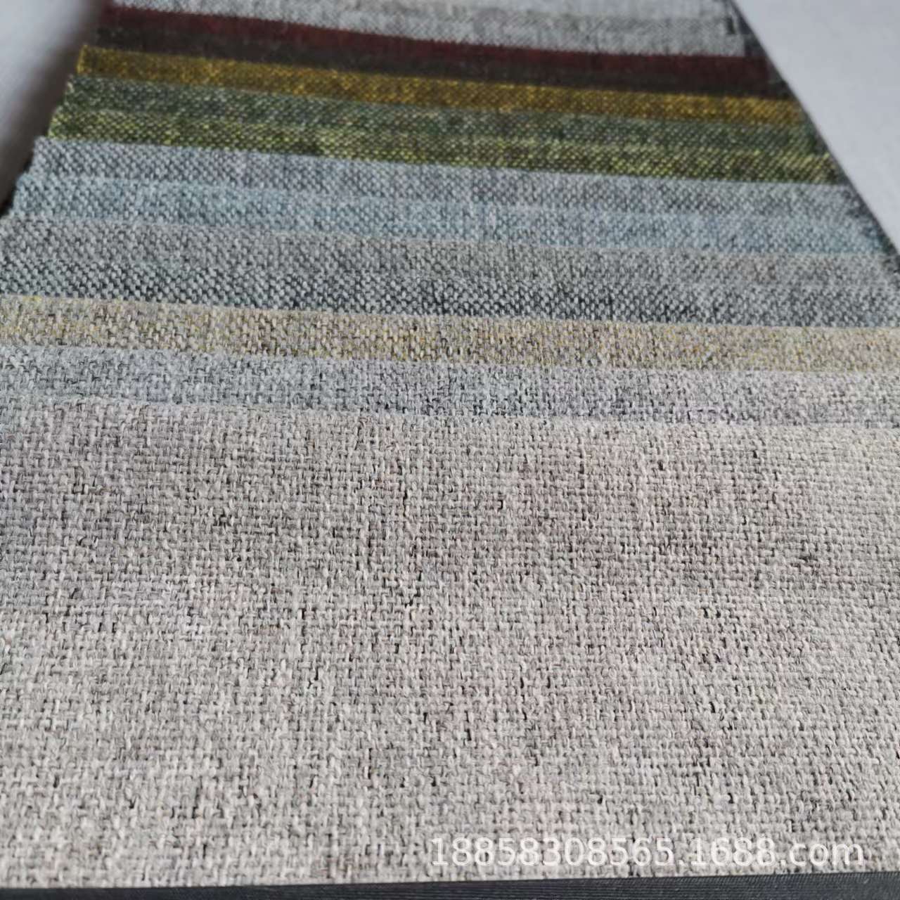 Matt polyester hollow yarn yarn-dyed linen wear-resistant yarn-dyed silk weaving wool coating finishing