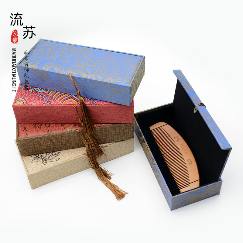 Jewelry Box Tassel Cashew Comb Box Jewelry Tassel Box Gift Storage Box Comb Packaging Box Gift Box