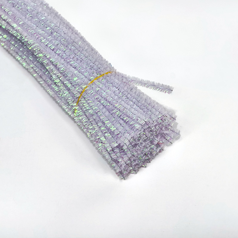 Picture of Colorful twist stick encryption handmade DIY hair strip hair root multicolor children handmade doll material pack bouquet