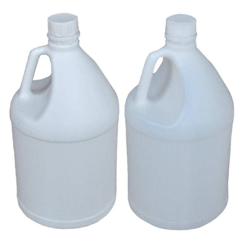 4L Gallon Bucket Packaging Plastic Bottle 4kg Plastic Sealed Container 4-Liter Small-Mouth Storage Jar Plastic Container Thickened for Storage