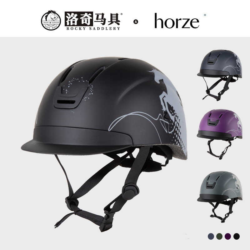 horze equestrian helmet men and women riding hat horse helmet horse harness equestrian supplies factory 8101015