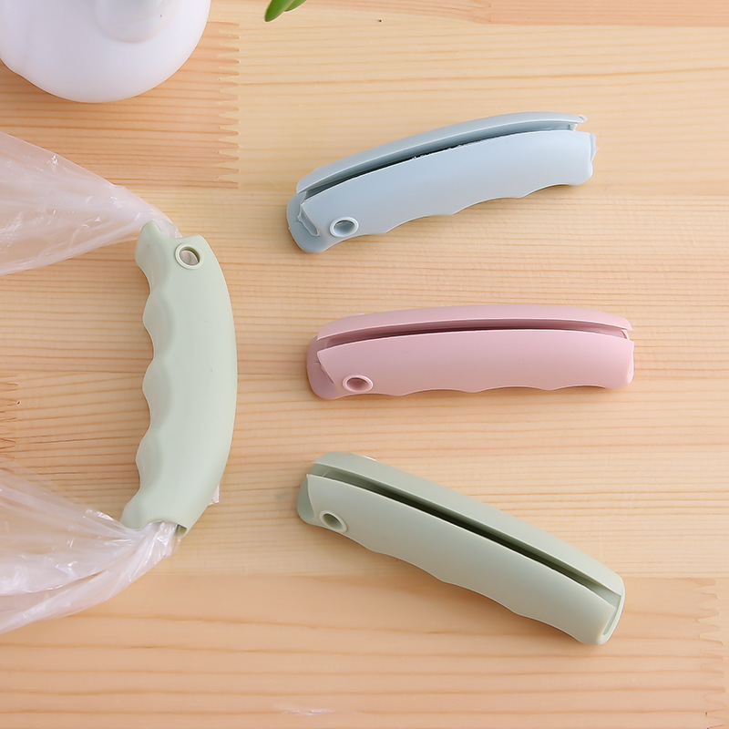 Picture of Silicone Anti-Strangle Hand Labor-Saving Vegetable Carrying Device Plastic Bag Handle Grocery Shopping Satchel Convenient Bag Carrying Tool