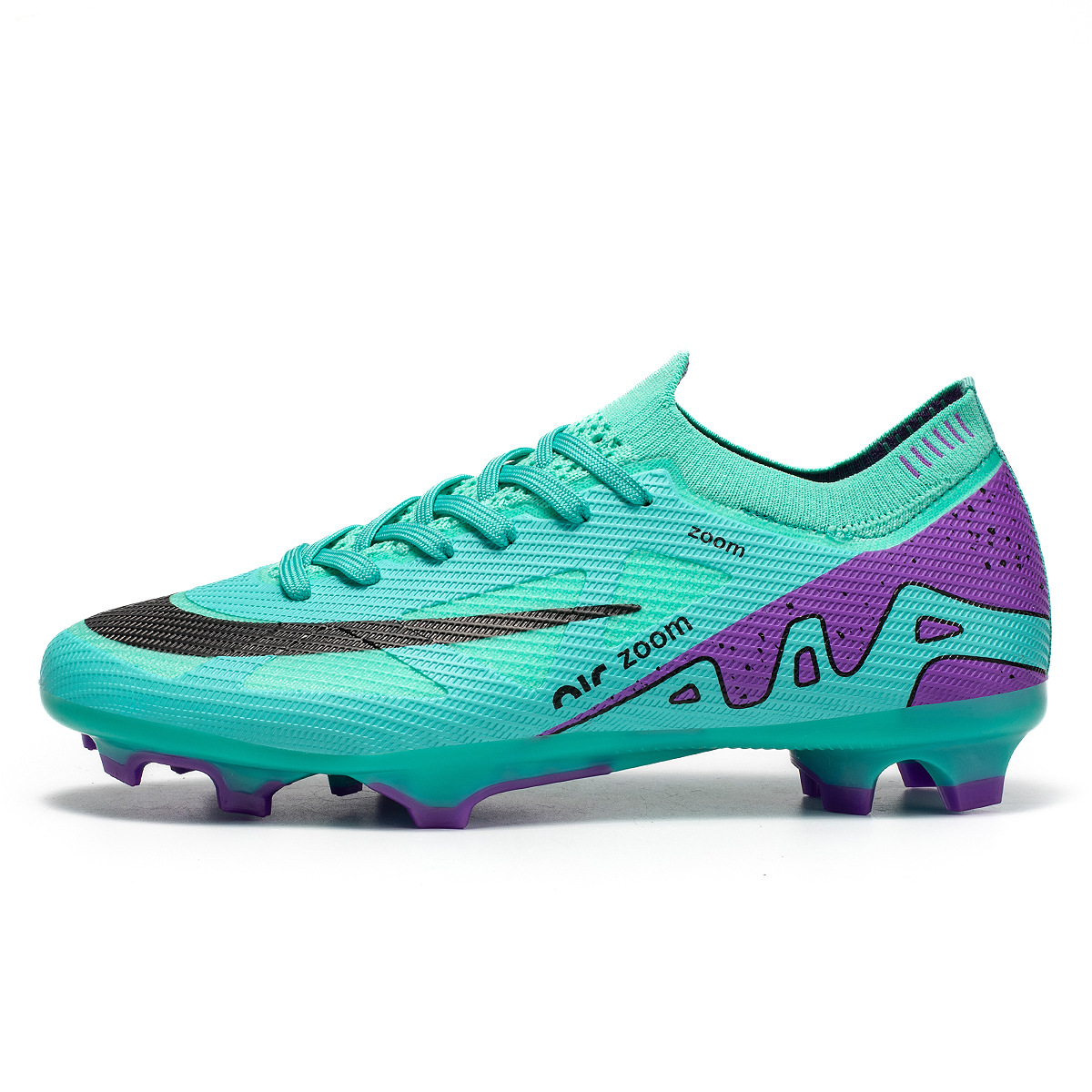 Picture of Cross-Border New Low-Top Men's and Women's Ag Long Spike Competition Football Shoes Tf Kidsren's Outdoor Sports Grass Professional Football Shoes
