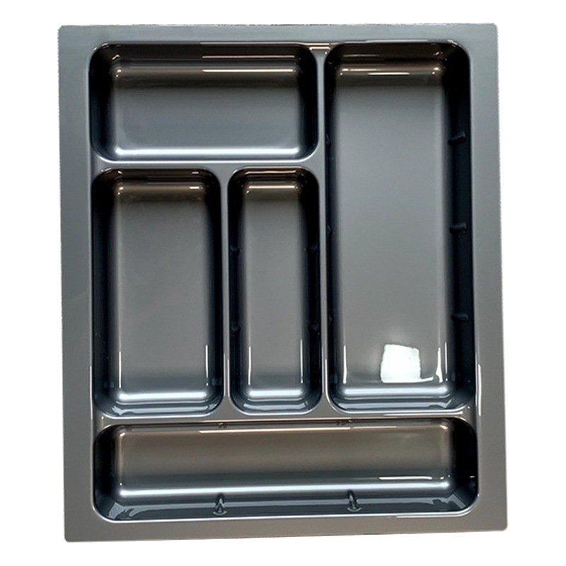 Factory Spot 450K Creative Divider Plate Plastic Cutlery Plate Kitchen Drawer Divided Tableware Storage Box Wholesale