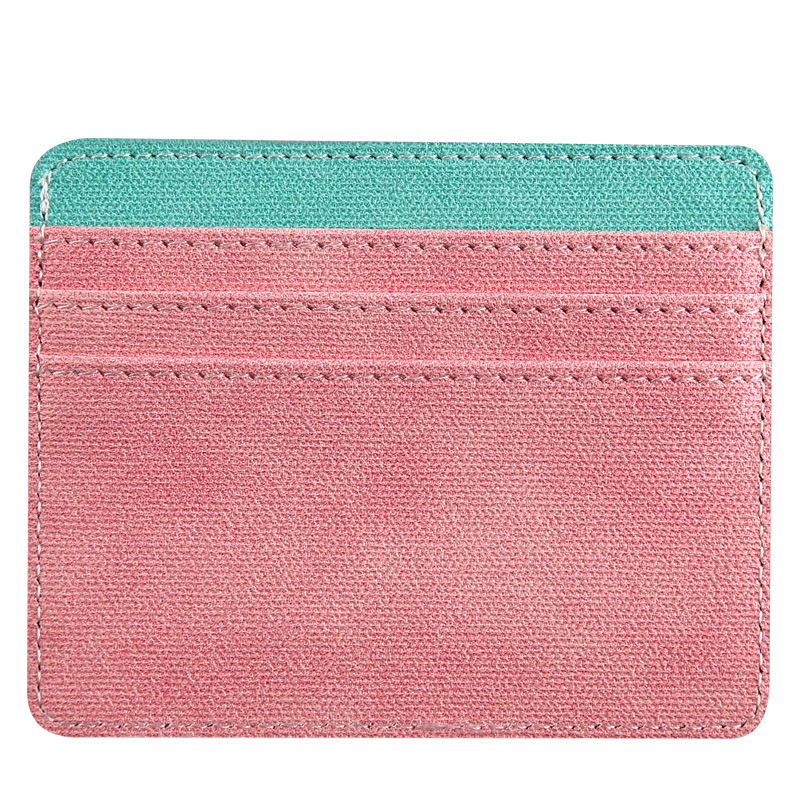 Picture of Cross-Border Carefully Selected Thin Card Holder Men's Small Card Holder Multi-Purpose Student Card Holder Credit Card Holder Bank Portable