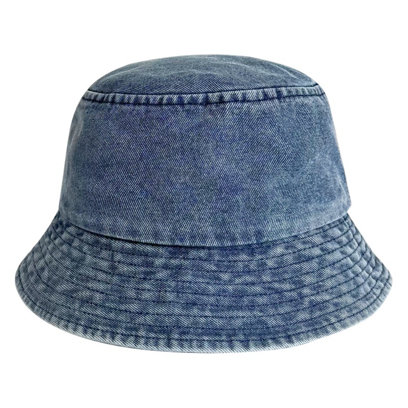 Picture of Cowboy Fisherman Hat Women's Face Show Small New All-match Washed Distressed Basin Hat Casual All-match Outdoor Travel Men's Hat