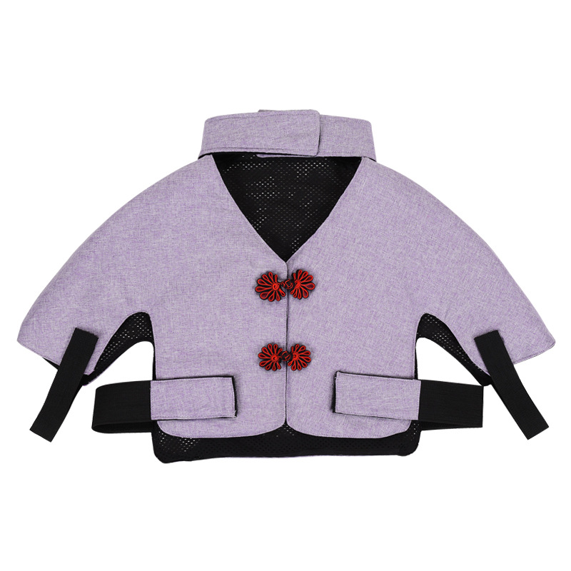 Picture of Electric heating moxa velvet shoulder neck Bao Ai Yuan Tang cervical hot compress shoulder pad wholesale heating moxibustion shoulder pad backpack shoulder neck treasure