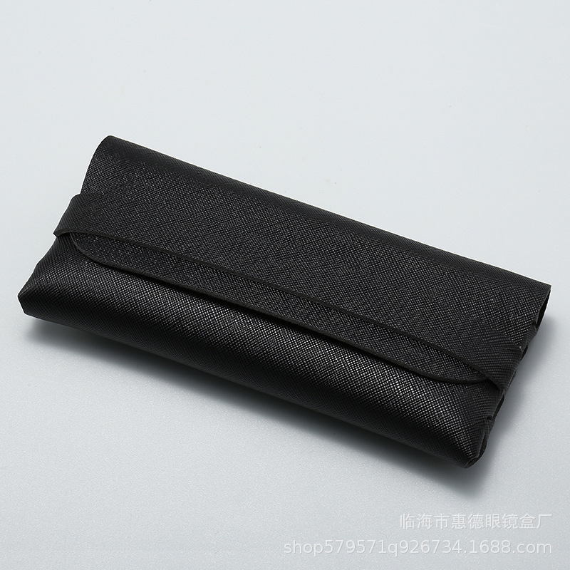 Picture of Factory Batch Glasses Case in stock New Single Nail Leather Sunglasses Bag Hand-woven Sunglasses Box Printable LOGO