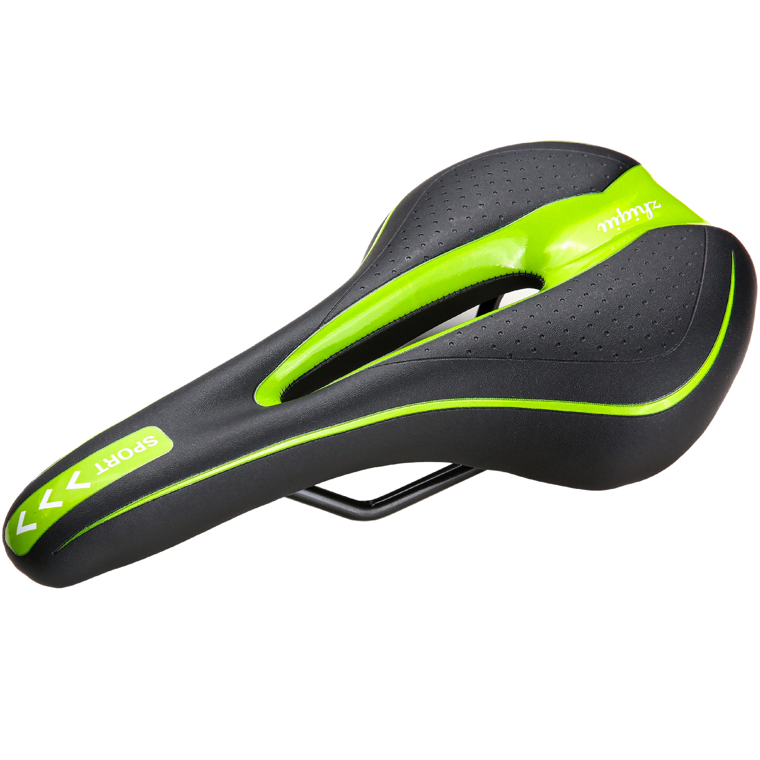 Picture of Cross-Border Quality Bicycle Seat Cushion, Colorful Hollow Solid Tooth Mountain Saddle, Road Bicycle Bag Cushion Chair, Soft and Comfortable