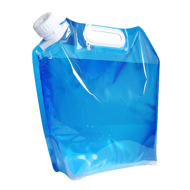 Picture of In stock 5L large capacity water bag sports portable folding water bag outdoor travel camping mountaineering portable water storage bag