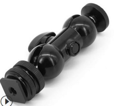 Picture of Small magic hand bracket double head screw connection strange hand magic arm bracket flash pea clip pea pod