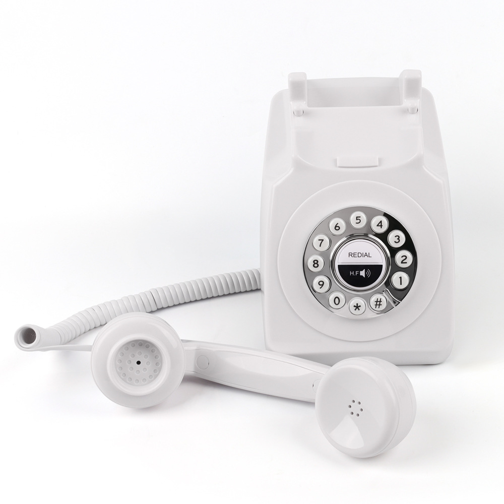 Picture of Cross-Border Hotel Home Retro Old-Fashioned Cordless Telephone Antique Bluetooth Telephone Wireless Call Phone Wholesale